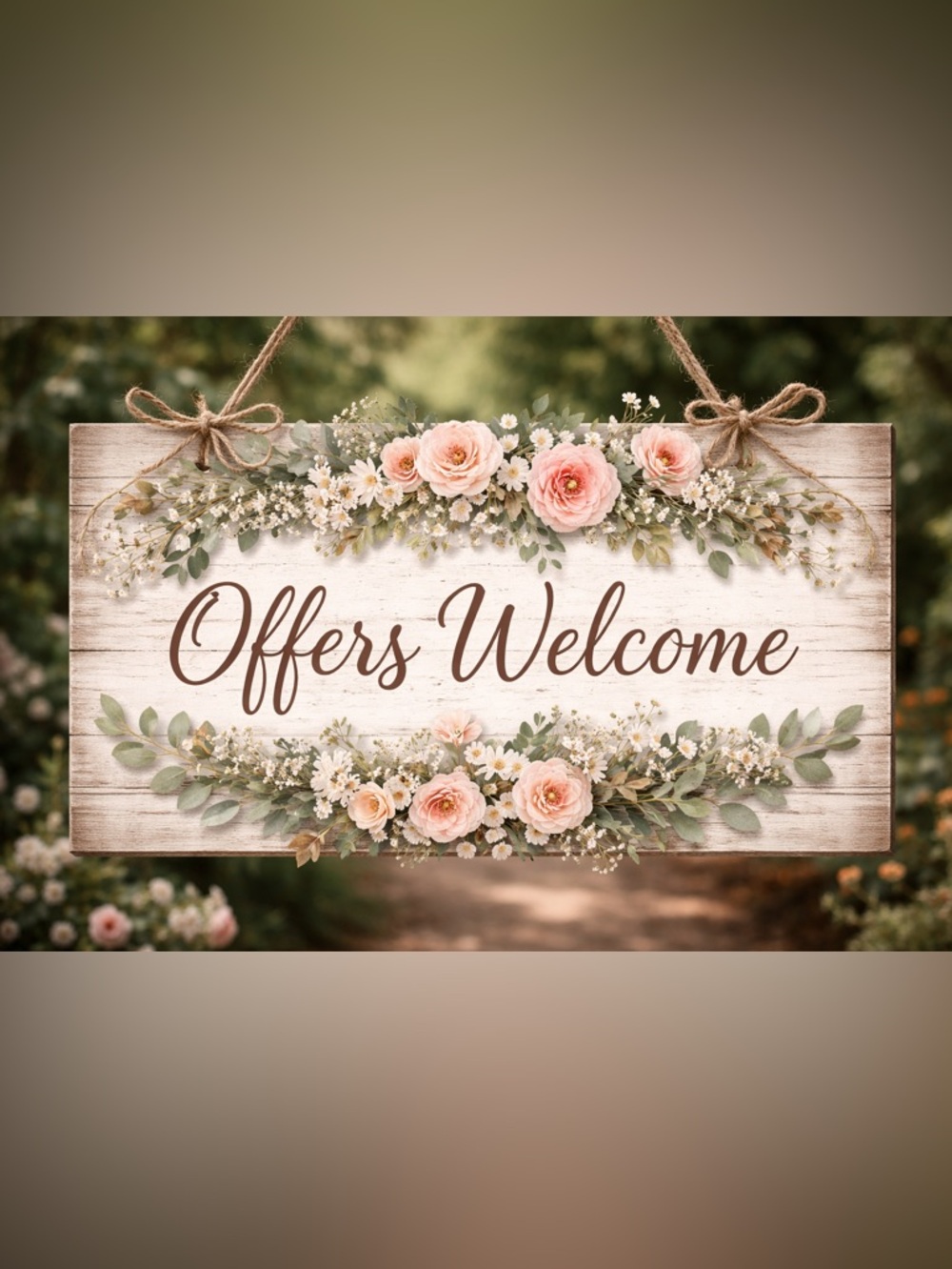 I’m open to offers, so just ask! 😊
